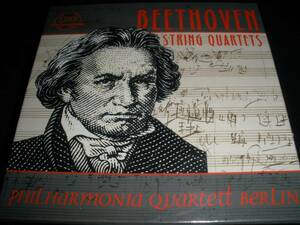 希少 廃盤 ベートーヴェン 弦楽四重奏曲 全集 フィルハーモニア・クァルテット・ベルリン 8CD Beethoven Complete StringQuartets Berlin