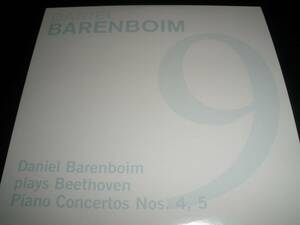 DVD バレンボイム ベートーヴェン ピアノ協奏曲 第4 5番 皇帝 弾き振り シュターツカペレ ベルリン ルール 未使用美品 Beethoven Barenboim
