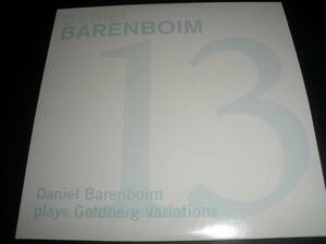 DVD バレンボイム J.S.バッハ ゴルトベルク変奏曲 BWV.988 ミュンヘン 1992年 ボーナス 特典 未使用美品 Bach Goldberg Barenboim