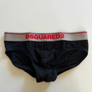 DSQUARED2 ディースクエアード　メンズビキニ　SM(XS) ブラック　黒　ビキニブリーフ　マイクロモダール　メンズブリーフ　男性下着