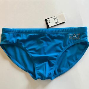 EMPORIO ARMANI EA7 エンポリオアルマーニ　イーエーセブン　50 ライトブルー　競泳水着　競パン　メンズフィットネススイムビキニ　水着