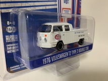 ☆グリーンライト GREENLIGHT RUNNING ON EMPTY【1976 VOLKSWAGEN T2 TYPE2 DOUBLE CAB［STP］】 1/64（未開封）☆_画像3