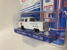 ☆グリーンライト GREENLIGHT RUNNING ON EMPTY【1976 VOLKSWAGEN T2 TYPE2 DOUBLE CAB［STP］】 1/64（未開封）☆_画像4