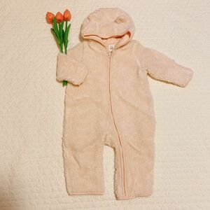 GAP ギャップ　カバーオール　ピンク　くま　70cm 女の子　アウター