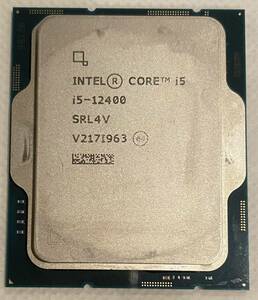 【動作確認済USED】Intel Core i5-12400 内蔵グラフィック有