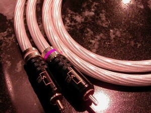 43万 高純度銀線 WTY RCAケーブル 1m 423【R7】 Nordost Odinとほぼ同じ素材 とにかく音が良ければ多少高くても文句無いって思われる方に 