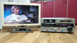 ★【中古/動作品 】SONY DSR-2000 DIGITAL VIDEO CASSETTE RECORDER 業務用DVCAMレコーダー●現状品（i.Link、SD-SDI、DRUM 479 時間！）