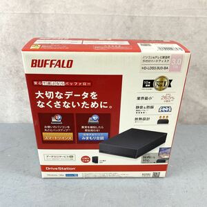 【未使用品】BUFFALO バッファロー HD-LDS3.0U3-BA パソコン&テレビ録画用 外付けハードディスク 3TB 