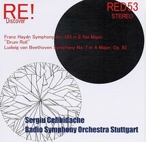 チェリビダッケ：ハイドン・「太鼓連打」1970年代、ベートーヴェン・交響曲第7番、1980年代、シュトゥットガルト放送響。_画像1