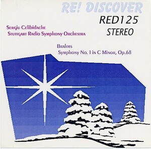 チェリビダッケ：ブラームス・交響曲第1番、シュトゥットガルト放送響70年代。