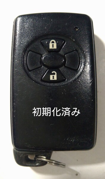 初期化済トヨタ純正 スマートキー 2ボタン ヴィッツ オーリス ルミオン 基盤番号271451-0500 新品電池サービス⑧