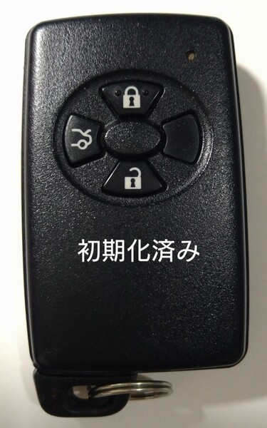 初期化済トヨタ純正スマートキー 3ボタン アリオン アクシオ トランク アイシスプレミオ基盤番号271451-0500 新品電池サービス⑧