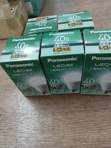 d-0216 Panasonic 40 shape daytime white color 5 piece set LED is not therefore ... that price start 