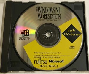 Ｍicrosoft Windows NT WORKSTATION Operetion Sistem Version 日本語版 3.5 FUJITSU
