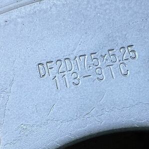 トヨタ ダイナ トヨエース  日野  デュトロ 2トン 3トン DF2D 17.5×5.25 113-9TC TOPY製 5穴  再塗装  1本の画像2