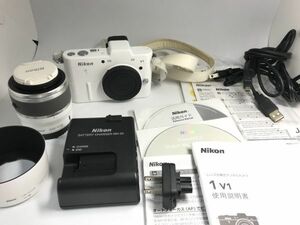 Nikon 1 V1 ミラーレス一眼カメラ 簡易動作確認済 1NIKKOR 30-110mmレンズ付 ニコン 大黒屋