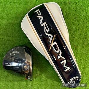 希少品☆最新モデル☆新品未使用品☆ドライバー(ヘッドのみ)☆Callaway(キャロウェイ)☆PARADYM(パラダイム)トリプルダイヤモンド 9°