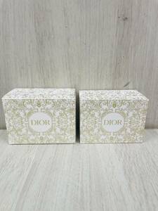 未使用 Dior クリスチャン・ディオール ジュエリーボックス 小物入れ ホワイト 箱付き ノベルティ 白 クリスマス 正規品 2