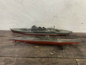 完成品 大日本帝国海軍 高雄 1/680スケール Uボート IXB型 重巡洋艦 船 プラモデル 模型 全長39cm