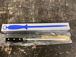 新品 未使用！WETZSTAHL ダイヤモンドスチール棒 ドイツ製 ナイフ研ぎ アウトドア