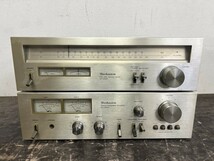 音出し確認済み！Technics テクニクス ST-2500 FM/AMチューナー SU-2500 プリメインアンプ 2点セット_画像1