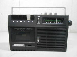 ☆美品 ラジカセ COLUMBIA TRC-737so Obunsha コロンビア FM/AM ラジオ付 カセット！80サイズ発送