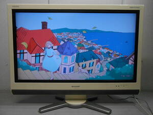 ☆人気のホワイト！SHARP シャープ AQUOS アクオス 液晶テレビ LC-32D30 32インチ！家財便Bランク