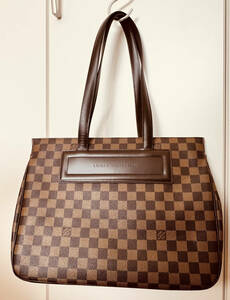 LOUIS VUITTON / ルイヴィトン パリオリ PM N51123 ダミエ エベヌ ショルダーバッグ / トートバッグ（高島屋購入、未使用品）