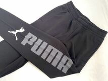 新品■PUMA プーマ メンズ スウェットパンツ L 黒 ブラック ロゴ ズボン _画像1