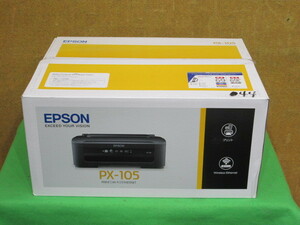 [A18487]★送料無料★ EPSON PX-105 Ａ4インクジェットカラープリンタ ◆無線ＬＡＮ◆おそらく未使用品▼ジャンク品