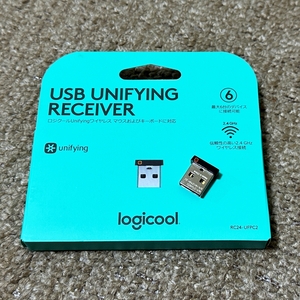 【美品】Logicool USB Unifyingレシーバー コンパクトタイプ RC24-UFPC2 ユニファイング ロジクール