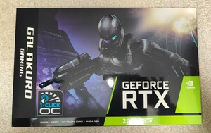 GEFORCE RTX2070 Super GALAKUROGAMING 玄人志向