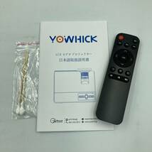 【通電確認済み】YOWHICK 小型 プロジェクター DP01 1080P 5G＋2.4G WiFi/Y13238-X1_画像10