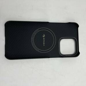 PITAKA iPhone 15 Pro 用 ケース 600Dアラミド繊維製 MagSafe対応 MagEZ Case 4 超極薄・超軽量/Y13460-Q2の画像3