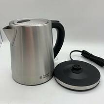 【通電のみ確認済】Russell Hobbs ラッセルホブス ベーシックケトル 1.0L シルバー 7013JP /Y13863-G1_画像8