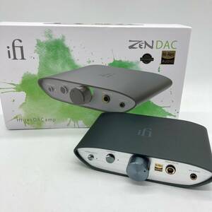 【未検品】iFi Audio ZEN DAC MQAフルデコード対応フルバランスUSB-DACアンプ /Y13910-R2