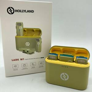 【未検品】Hollyland Lark M1 ワイヤレスマイクシステム （グリーン) /Y14009-P2