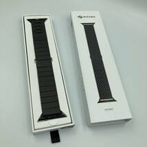 【美品】PITAKA カーボン製 Watch Band モダン Apple Watch 対応 バンド/Y14114-O2_画像1