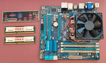 Intel Core i7-3770K & GA-Z77MX-D3H & メモリ16GB ジャンク扱い_画像1