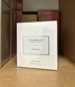 《送料無料》 シャボー ヴィンテージ オードパルファン 30ml ※未開封※ #CHABAUD EDP #グルマン #キャラメル #ハニー #アーモンド