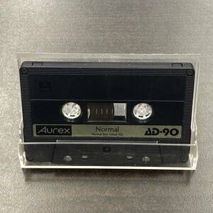 0877 オーレックス AD 90分 ノーマル 1本 カセットテープ/One Aurex AD 90 Type I Normal Position AudioCassette