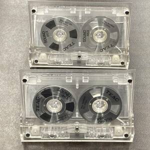 0887T ティアック SOUND 46分 ノーマル 2本 カセットテープ/Two TEAC SOUND 46 Type I Normal Position Audio Cassette