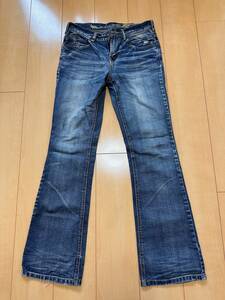 Gennaro Jeans デニム ブーツカット Sサイズ（W28程度）