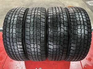 北海道発 手渡し可能 2018年製　DUNLOP　ウインターマックス　WM02　165/60R15　8分山　4本