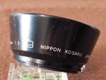 【中古/稀少】ニコン 50mm f2 (Sマウント) 用フード〈富士山マーク刻印あり〉：Nikon Lens Food for 50mm f2(S-Mount)_画像5