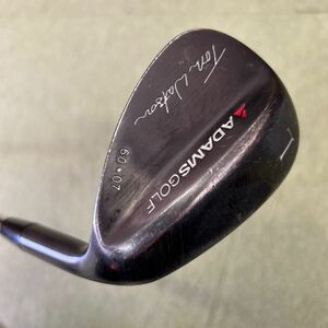 X875 ADAMS GOLF Tom Watson LW 60/07 純正スチール ウェッジフレックス