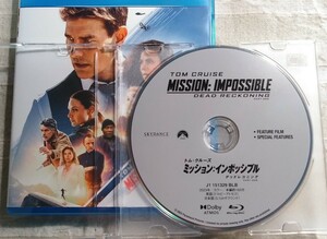 新品 映画 Blu-ray 1枚　ミッション:インポッシブル デッドレコニング PART ONE　映画ディスクのみ　トムクルーズ