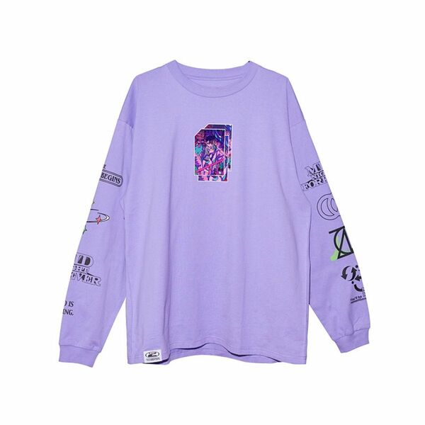 ずっと真夜中でいいのに。　ZUTOMAYO CARD LongTee A(Purple)　L