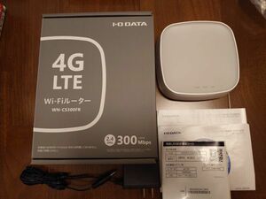 IODATA WN-CS300FR 4G LTE Wi-Fi 有線 モバイル ルーター SIMフリー