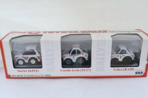 / チョロQ TOYOTA RALLY history set Starlet(KP61) Levin(TE27) Celica(RA20) スターレット レビン セリカ ニイレ